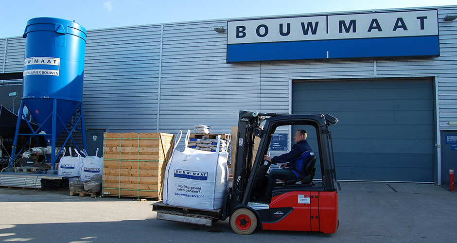 Bouwmaat Linde heftruck