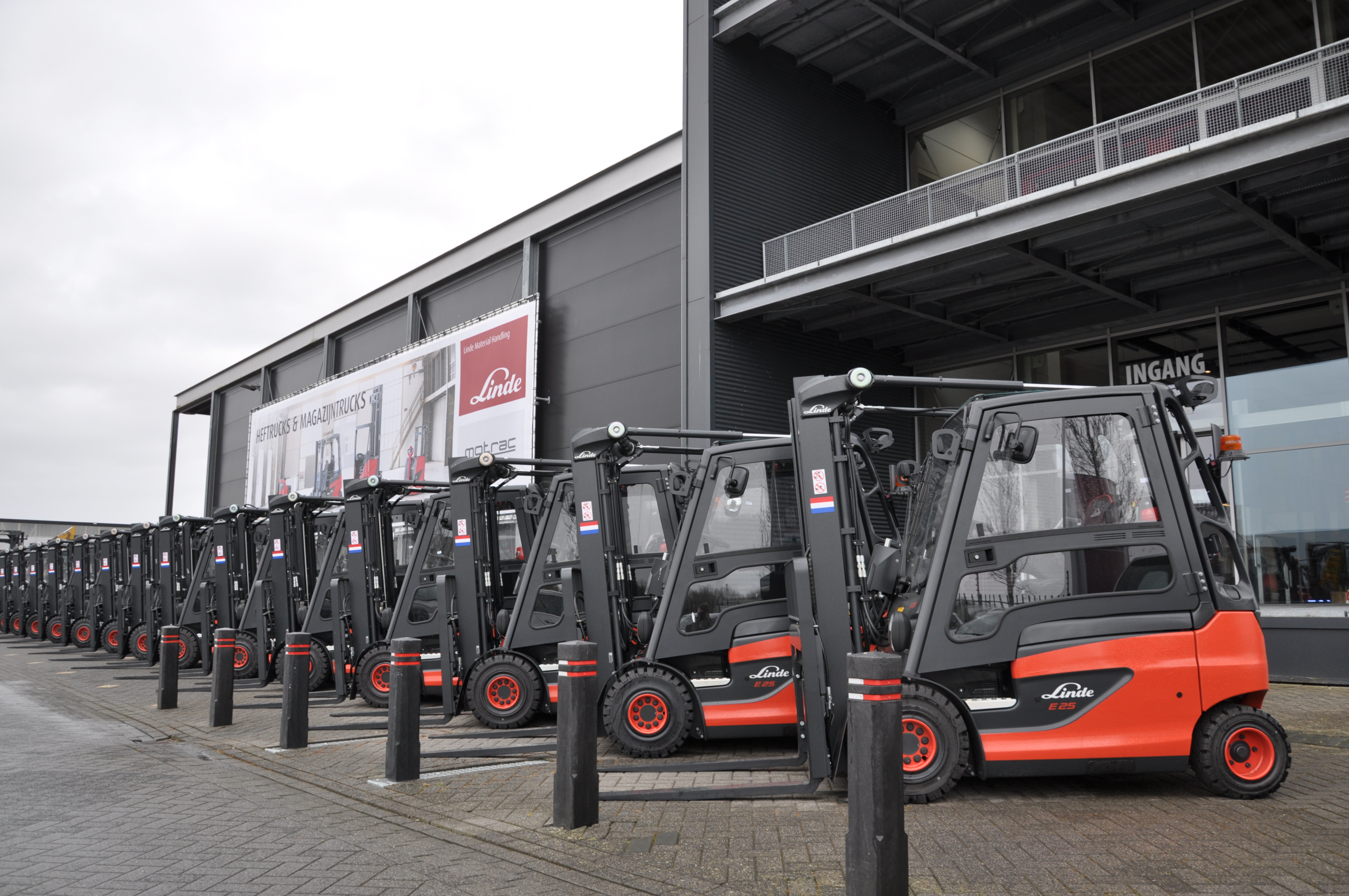 Linde heftrucks voor defensie