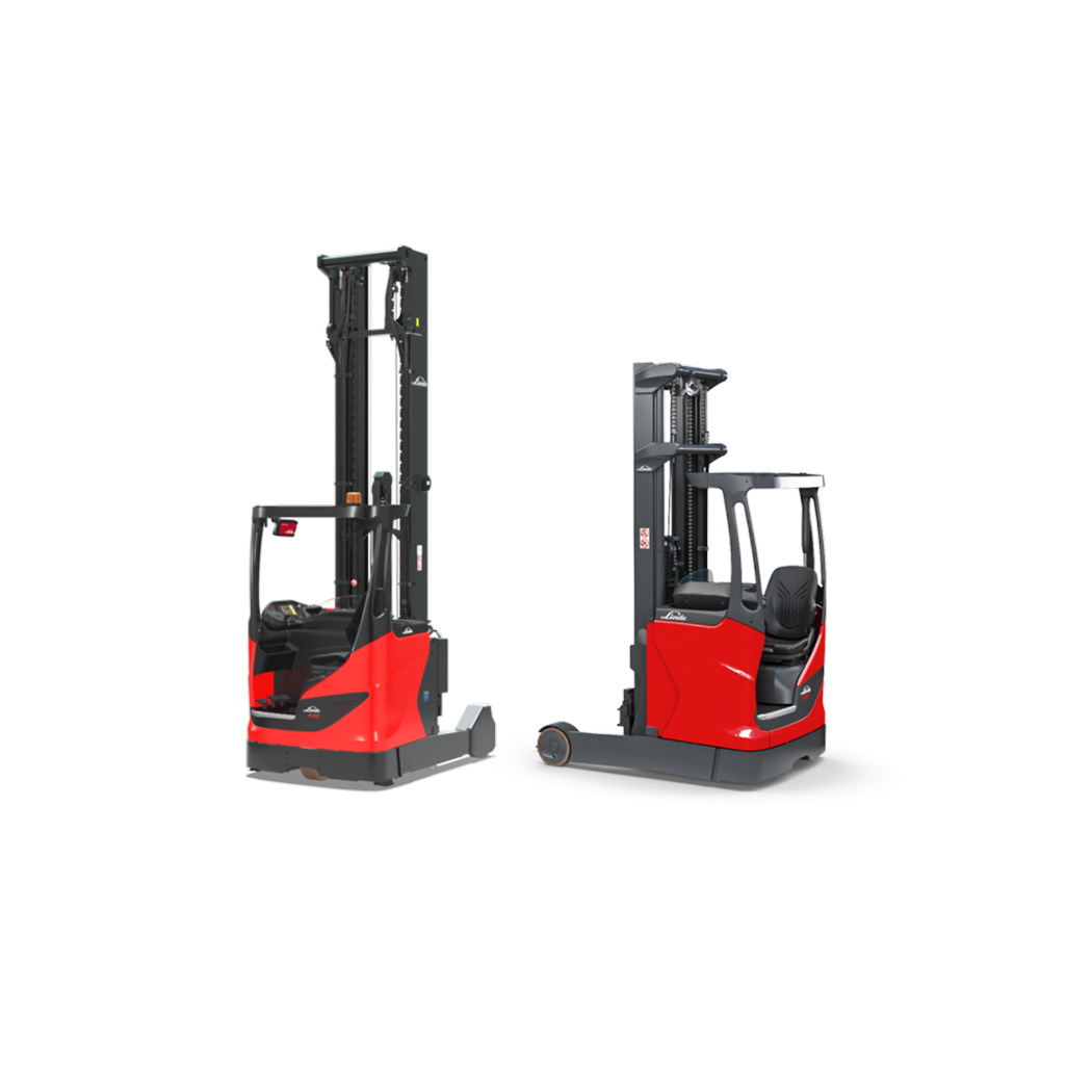 Twee Linde Reachtrucks