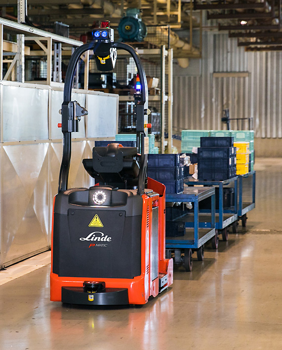 automated guided vehicle Linde