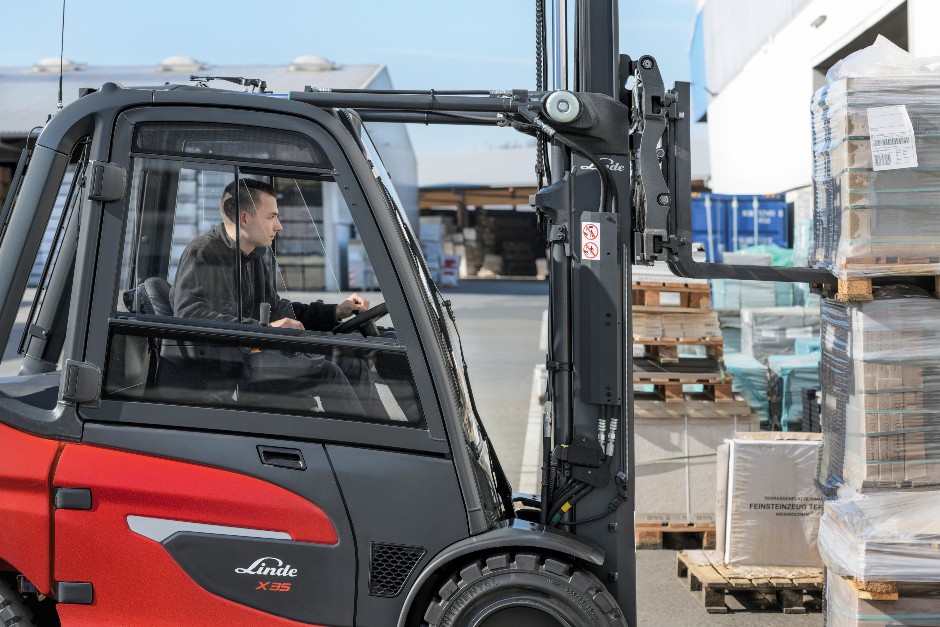 Linde krachtpatser Xtreme elektrische heftruck 