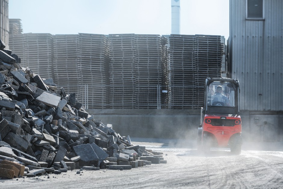 Linde krachtpatser Xtreme elektrische heftruck 