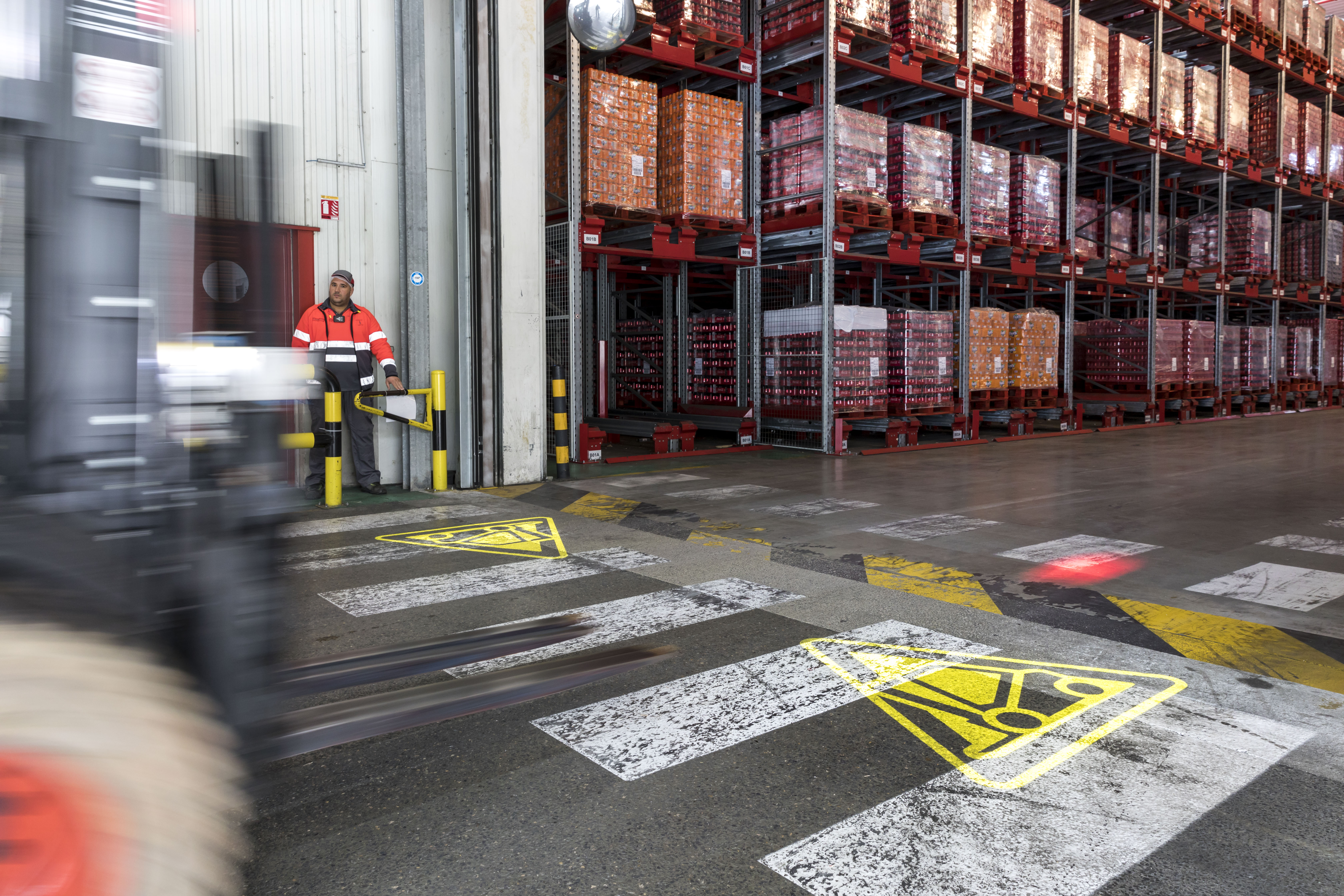 Veiligheid bij Coca Cola Truckspot