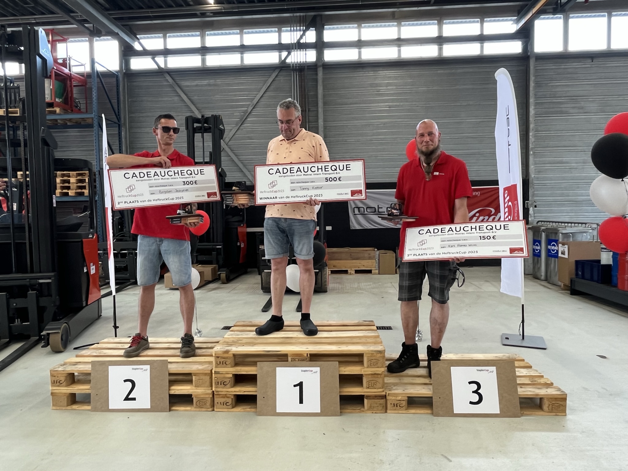 Prijswinnaars HeftruckCup 2023