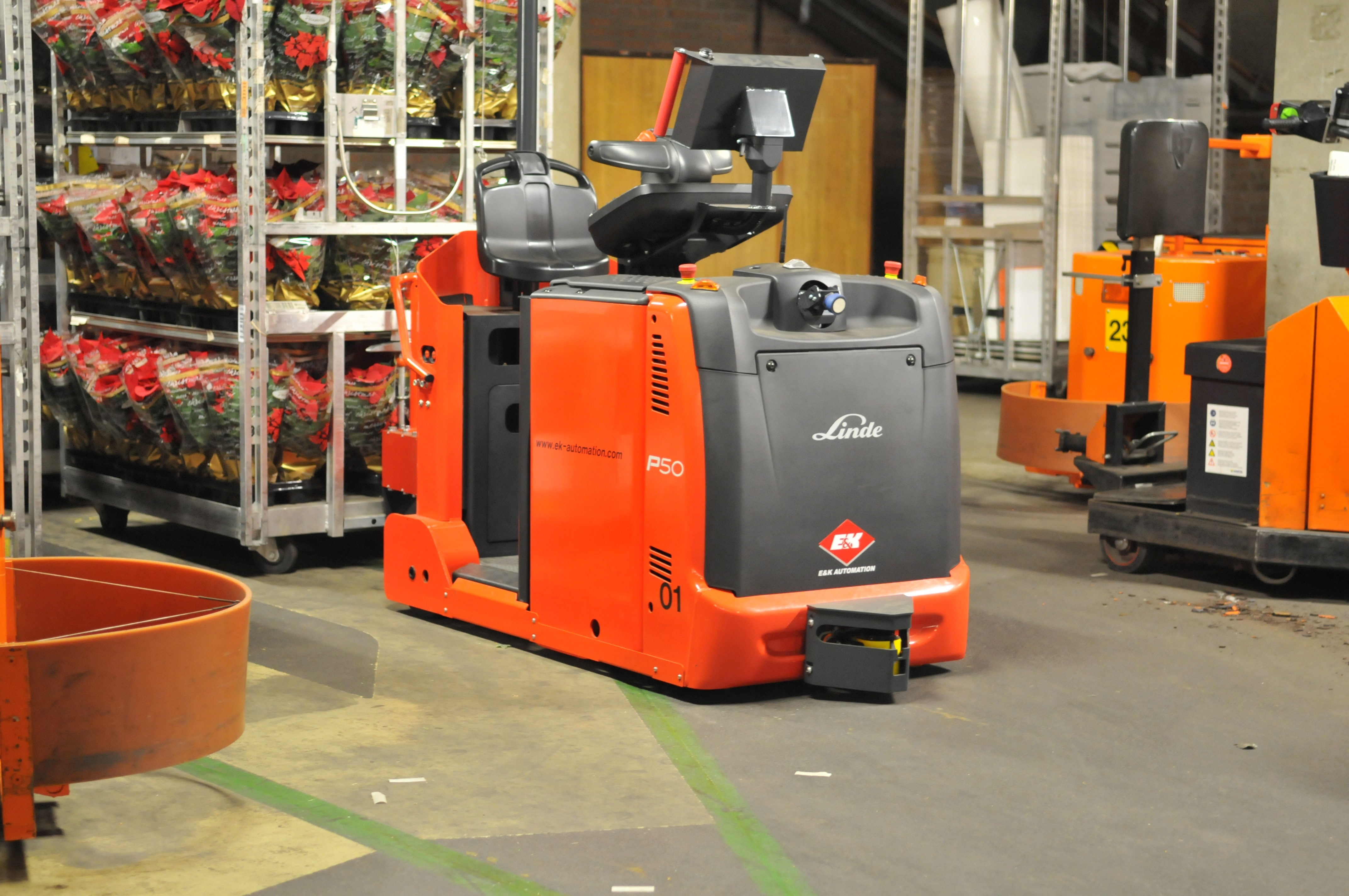 FloraHolland Linde AGV's Motrac 1