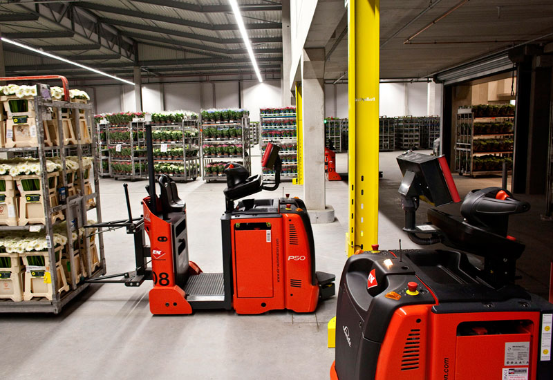 Linde AGV's voor Bloemen- en plantenveiling Plantion