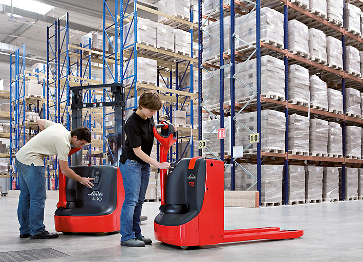 Linde pallettruck verhuur 