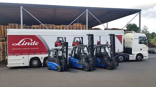 Blauwe Linde trucks