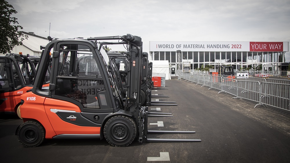 Linde WoMH 2022 H35 - H50 elektrische heftrucks