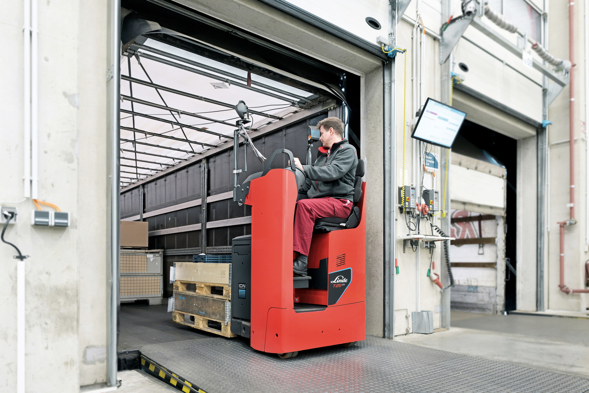 Efficient laden en lossen met de Linde Material Handling T20R